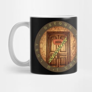 Detour - I Think I’m Lost!  - Roblox Doors Mug